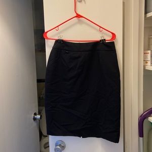 Calvin Klein Black Suit Pencil Skirt